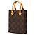 Louis Vuitton Brown Monogram Petit Sac Plat - vista 2