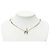 Collana Chanel Gold CC con pendente a cervo in perle sintetiche e strass placcato oro - vista 6