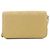 Clutch Chanel Yellow CC de piel de cordero acolchada con cadena - vista 2