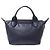 Longchamp Handtasche aus Leder in Navy - Ansicht 2