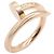 Anello a fascia Cartier Juste un Clou in oro rosa 18K