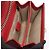 Sac à épaule Gucci Interlocking G en cuir rouge - vue 3