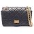 Bolso Chanel 2.55 de piel de becerro negra