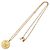 Collar de moneda Chanel Coco Mark Star - vista 3