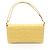 Chanel Coco Mark Chocolate Bar Schultertasche aus gelanem Lammleder