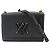 Borsa a tracolla con catena Louis Vuitton Epi Twist MM - vista 2