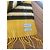 Sciarpa Burberry in cashmere a quadri giallo e nero - vista 5