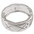 Anello Chanel Coco Crush Medium in oro bianco 18K - vista 6