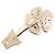 Broche de flor com strass Chanel - vista 3