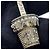 Broche de flor com strass Chanel - vista 6