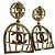 CHANEL Vintage Birdcage Clip-On Ohrringe - Ansicht 3