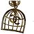 CHANEL Vintage Birdcage Clip-On Ohrringe - Ansicht 7