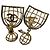 CHANEL Vintage Birdcage Clip-On Ohrringe - Ansicht 9
