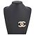 Spilla Chanel Coco Mark con strass - vista 4