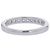 Autre Marque Anillo Alianza Half Eternity Tiffany & Co. - vista 3