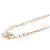 Collana Chanel strass dorata - vista 2