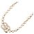 Collana Chanel strass dorata - vista 3