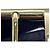 Prada Ledergürtel mit Nieten-Dreieck - Ansicht 7
