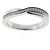 Bague Harry Winston Trist One Row Band Ring - vue 2