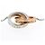 Autre Marque Colar com Pendente Tiffany & Co. 1837 Interlocking Circle - vista 3