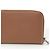 Hermès Tarjetero Compacto Hermes en Gold Brown - vista 2