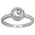 Chopard Happy Diamond Ring in 18K White Gold - view 3