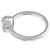 Chopard Happy Diamond Ring in 18K White Gold - view 4