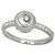 Chopard Happy Diamond Ring in 18K White Gold - view 6