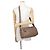 Hermès Borsa a tracolla Hermes Petit Courier Etoupe Evercolor - vista 4