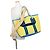 Bolsa tote Hermès Kara em couro azul e verde - vista 4