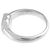 Anillo Chopard Happy Diamond Heart en oro blanco de 18K - vista 4