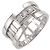 Autre Marque Tiffany & Co. Atlas Diamantring in 18K Weißgold - Ansicht 5