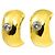 Autre Marque Tiffany & Co. Clip-On Ohrringe aus 18K Gelbgold