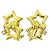 Autre Marque Boucles d'oreilles clips Tiffany & Co. Double Star Diamond