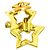 Autre Marque Boucles d'oreilles clips Tiffany & Co. Double Star Diamond - vue 5