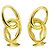 Autre Marque Tiffany & Co. Double Loop Clip-Ohrringe - Ansicht 2