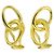 Autre Marque Tiffany & Co. Double Loop Clip-Ohrringe - Ansicht 3
