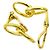 Autre Marque Tiffany & Co. Double Loop Clip-Ohrringe - Ansicht 5