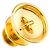 Autre Marque Broche de botón Tiffany & Co. en oro amarillo de 18K - vista 3