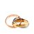 Anillo Cartier Trinity MM #49 - vista 3