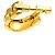 Abotoaduras Cartier Panthère em ouro amarelo 18K - vista 5