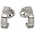 Gucci Icon Diamond Halbkreis-Ohrringe