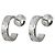 Gucci Icon Diamond Halbkreis-Ohrringe - Ansicht 2