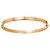 Bracciale Cartier Love in oro rosa 18K - vista 3