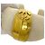 Bracelete Rígido Chanel Marfim e Dourado - vista 8