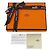 Hermès Portamonete Hermes - Zip Ango Chaine d'Ancre - vista 9