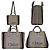 Chloé 2-Way Tote Bag Braun Leder und Canvas - Ansicht 2