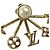 Pendientes Cruiser Pearl Louis Vuitton M00601 - vista 11