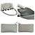 Borsa Tote Salvatore Ferragamo in pelle grigia - vista 10