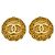 Boucles d'oreilles clips Chanel Gold